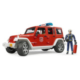 Bruder 02528 Jeep Rubicon Fire Rescue w/ Fireman