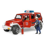 Bruder 02528 Jeep Rubicon Fire Rescue w/ Fireman