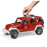 Bruder 02528 Jeep Rubicon Fire Rescue w/ Fireman