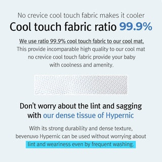 BEBENUVO Stroller Hypernic Cool Seat/liner - Hug Me Bear