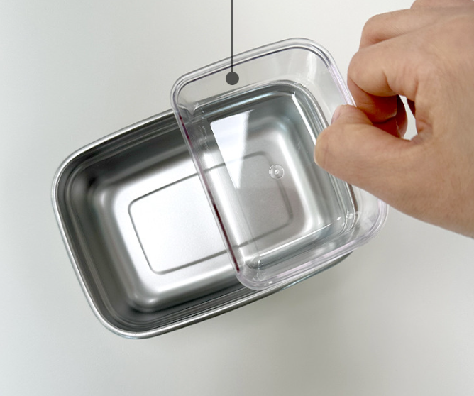 Bear Stainless Lunch Box Set with Lunch Bag