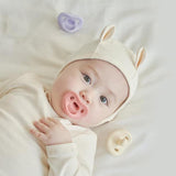 Moyuum All Silicon Macaroon Pacifiers With Case