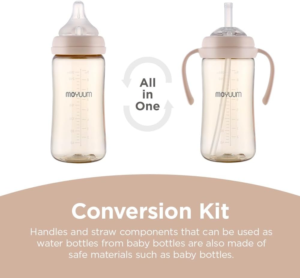 Moyuum PPSU All in one Feeding Bottle Straw Set