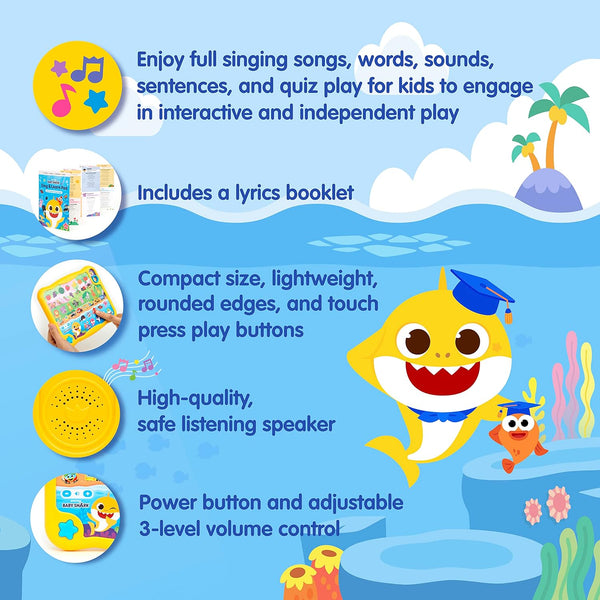 Pinkfong Baby Shark Sing & Learn Pad with Lyrics Booklet – Bebeang Baby