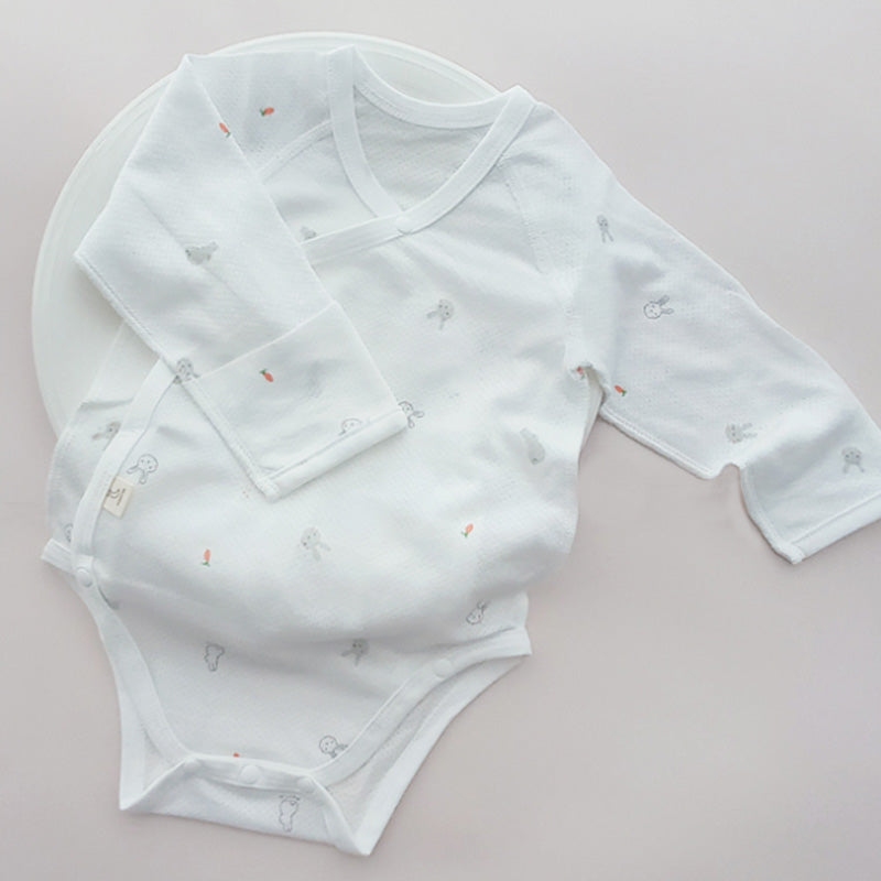 Bamboo Mesh Newborn Bodysuit-Rabbit
