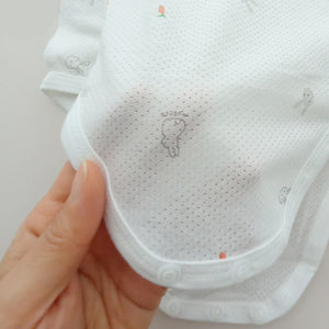 Bamboo Mesh Newborn Bodysuit-Rabbit
