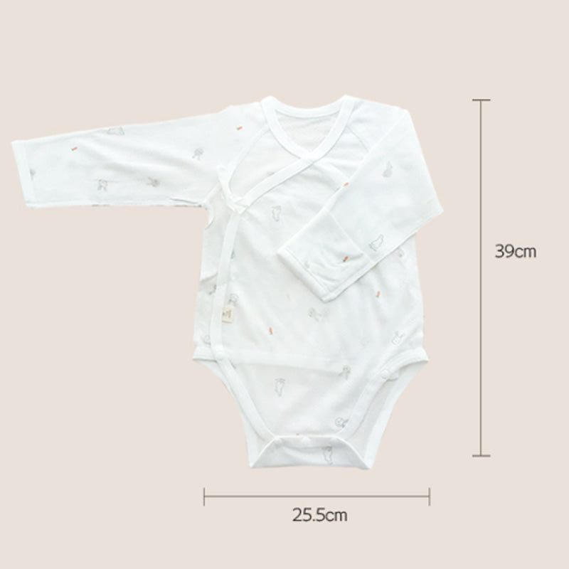 Bamboo Mesh Newborn Bodysuit-Rabbit
