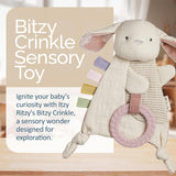 Itzy Ritzy Bitzy Crinkle™ Sensory Crinkle Toy with Teether - Bunny