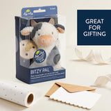 Itzy Ritzy Bitzy Pal Natural Rubber Pacifier & Lovey - Carmen the Cow