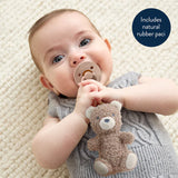 Itzy Ritzy Bitzy Pal Natural Rubber Pacifier & Lovey