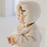 Brina Knit Baby Bonnet