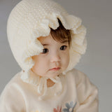 Brina Knit Baby Bonnet