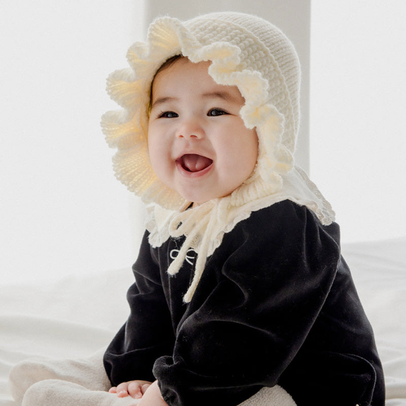 Brina Knit Baby Bonnet