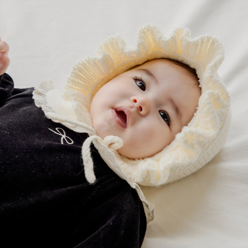 Brina Knit Baby Bonnet