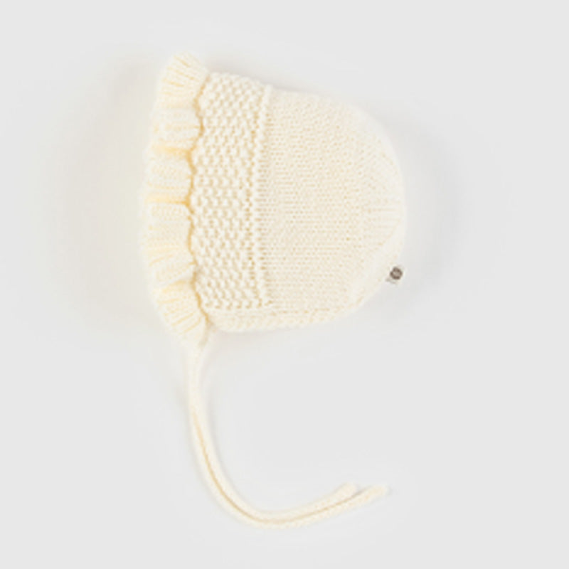Brina Knit Baby Bonnet