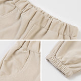 Happy Prince Cream Beige Baby Jogger Pants