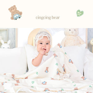 Bebenuvo Double Blanket-Cingcing Bear