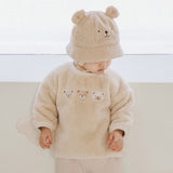 Happy Prince Francis Fleece Baby Sweatshirt