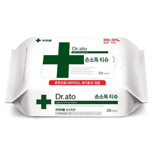 Dr.ato Hand Sanitizer Wet Tissue 20p