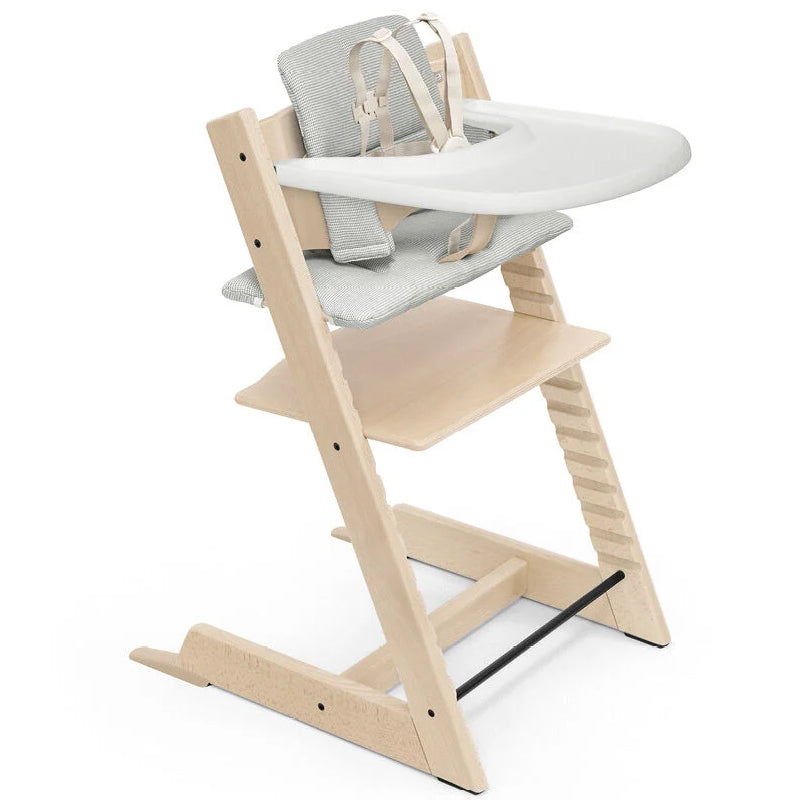stokke storm grey tray Stokke Tripp Trapp High Chair2 and Cushion with Stokke Tray