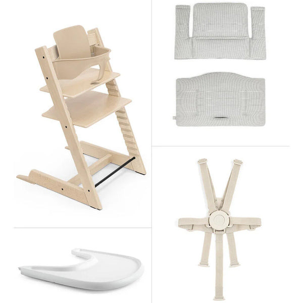 【ベビーセット】STOKKE Tripp Trapp ホワイトウォッシュ Amazon | Stokke(ストッケ) トリップトラップ ベビーチェア