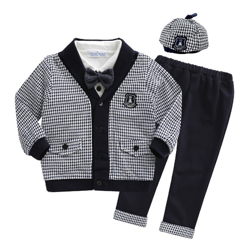 Hounkadi Boys’ Formal 5-Piece Suit Set