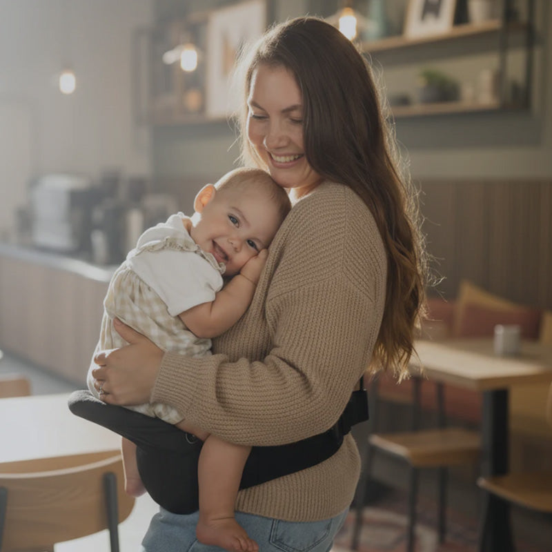 Itzy Ritzy Itzy Hold & Fold™ Hip Seat Baby Carrier