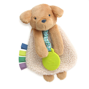 Itzy Ritzy Itzy Lovey™ Plush and Teether Toy - Trevor the Puppy