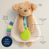 Itzy Ritzy Itzy Lovey™ Plush and Teether Toy - Trevor the Puppy