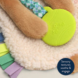 Itzy Ritzy Itzy Lovey™ Plush and Teether Toy - Trevor the Puppy