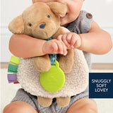 Itzy Ritzy Itzy Lovey™ Plush and Teether Toy - Trevor the Puppy