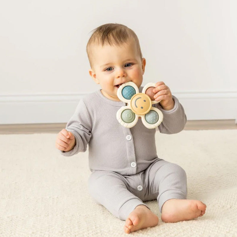 Itzy Ritzy Itzy Pop & Whirl™ Fidget Spinner Travel & Bath Toy