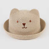 Happy Prince Johnny Bear Baby Straw Hat