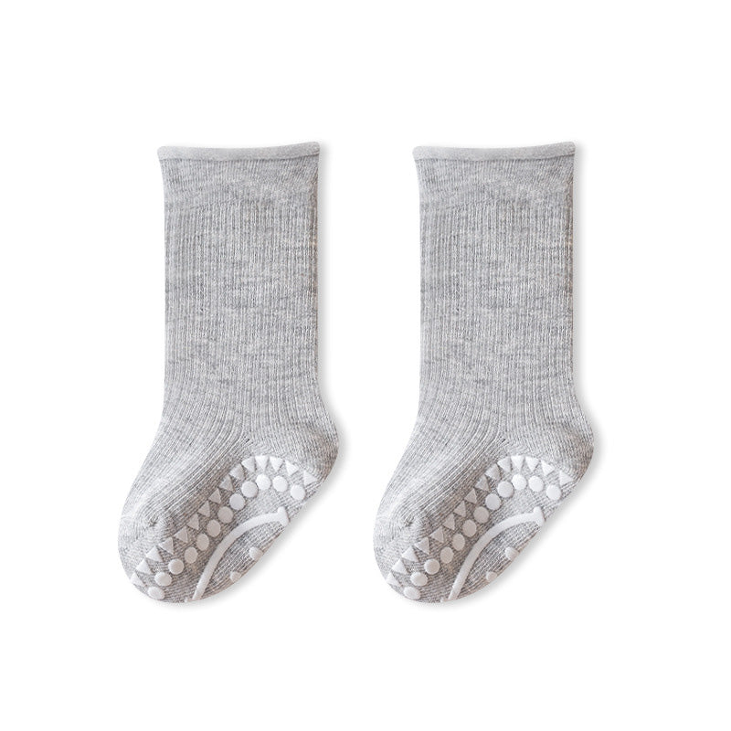 Kids Non-Slip Long Crew Socks
