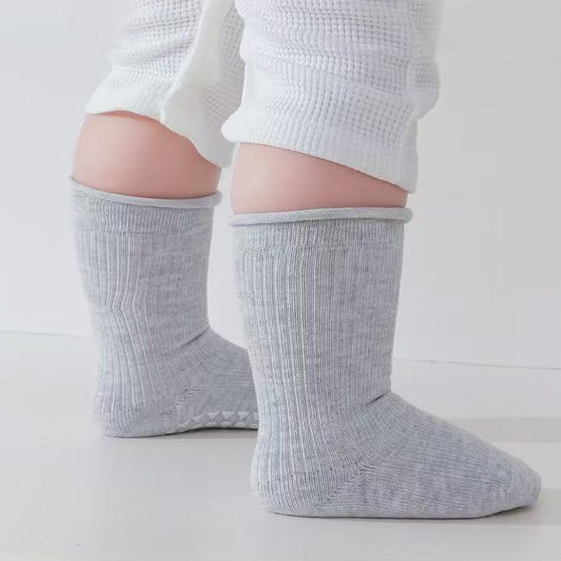 Kids Non-Slip Long Crew Socks