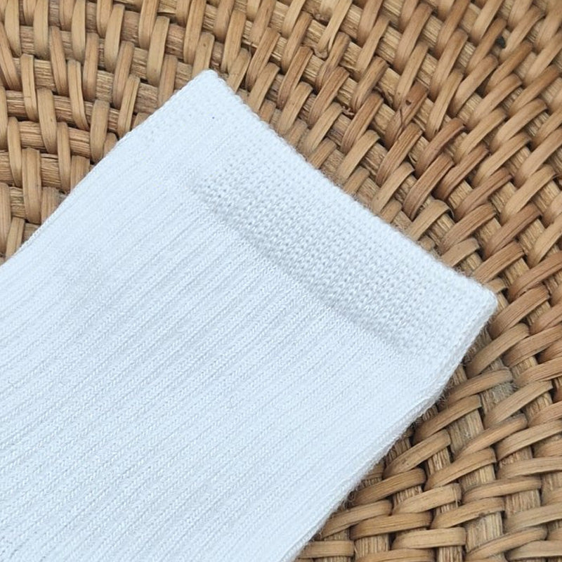 Korean Kids  Golji White Socks 5Pair Set