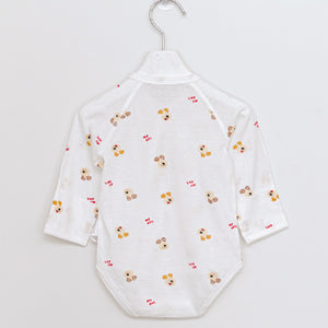 Infant Kimono Bodysuit - My dog