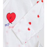 Infant Kimono Bodysuit - My Heart