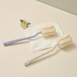 Moyuum Long Curve Sponge Bottle & Nipple Brush 6p