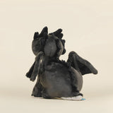 Bellzi Mini Black Draggi the Fire Dragon
