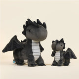 Bellzi Mini Black Draggi the Fire Dragon