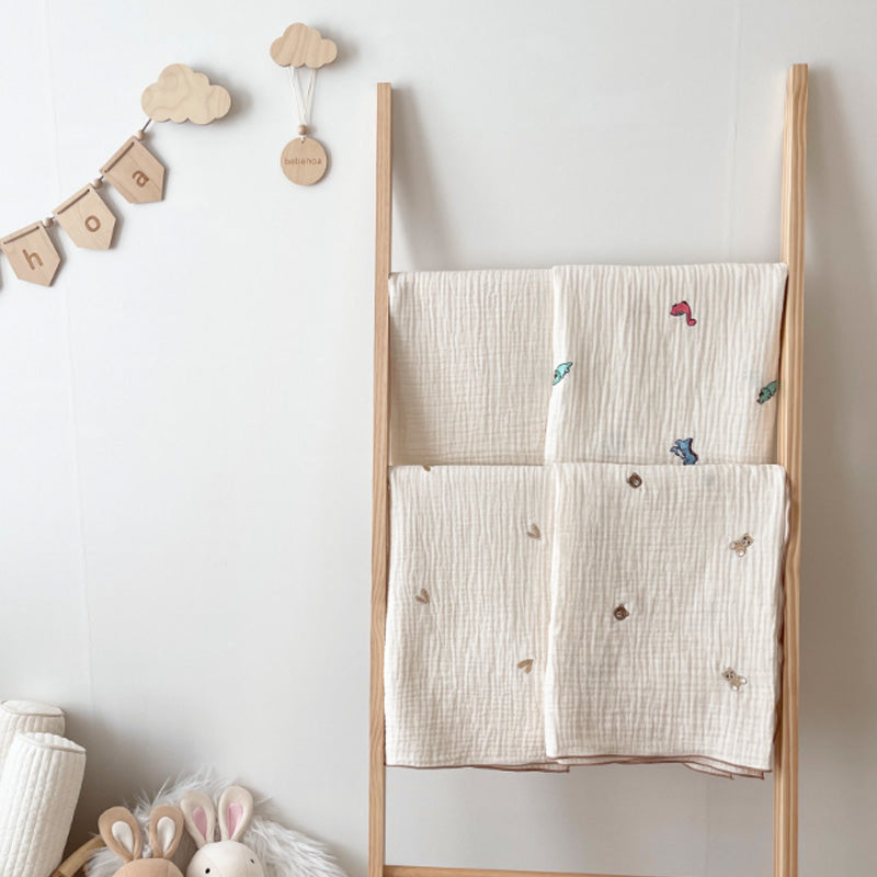 Hwaeum Bebe Newborn Triple-Layer Gauze Blanket