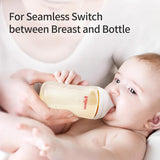 Pigeon PPSU Wide Neck Baby Bottle 240ml, 1 Pack