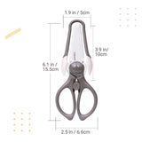 Mother-K Portable Ceramic Scissors with Tong Set