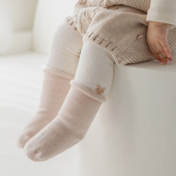 Knitted Baby Newborn Leggings With Feet Isla And Fraser Newborn