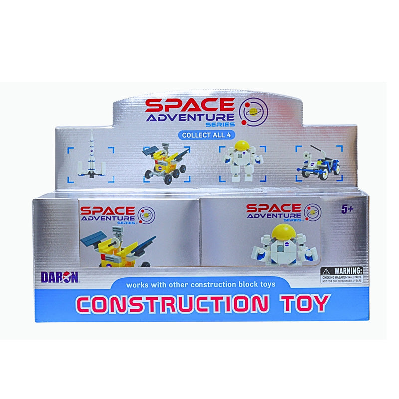Daron SPACE ADVENTURE MINI CONTRUCTION SET PDQ SET OF 8 – Bebeang Baby