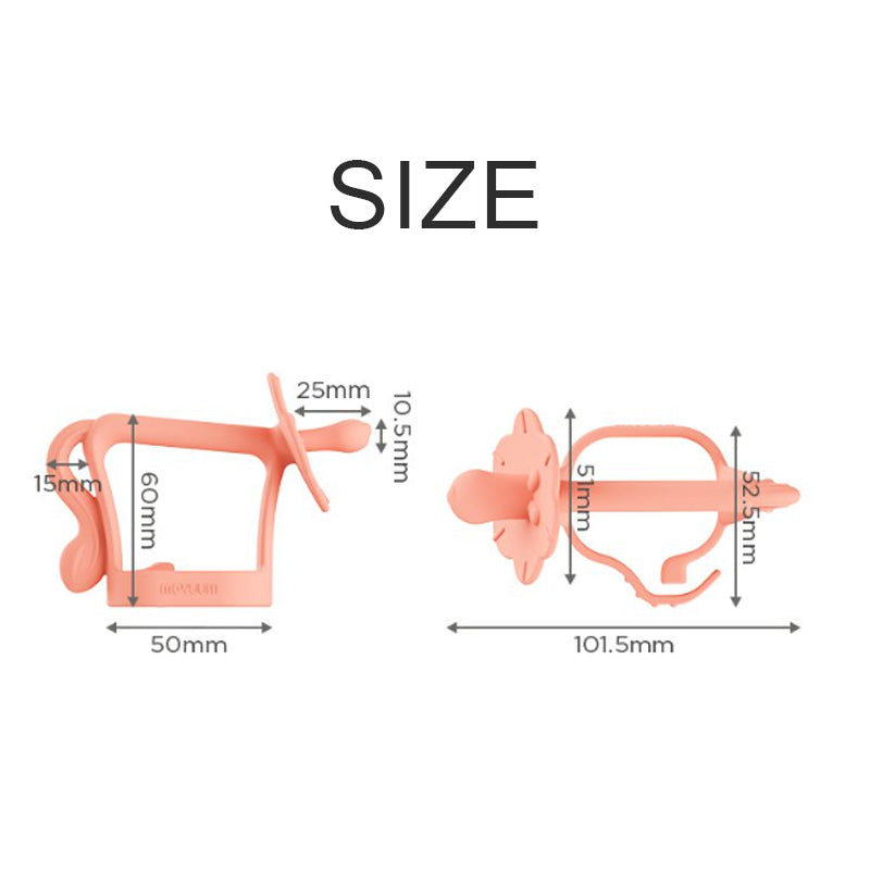 Moyuum Silicone Adjustable Lion Baby Teether