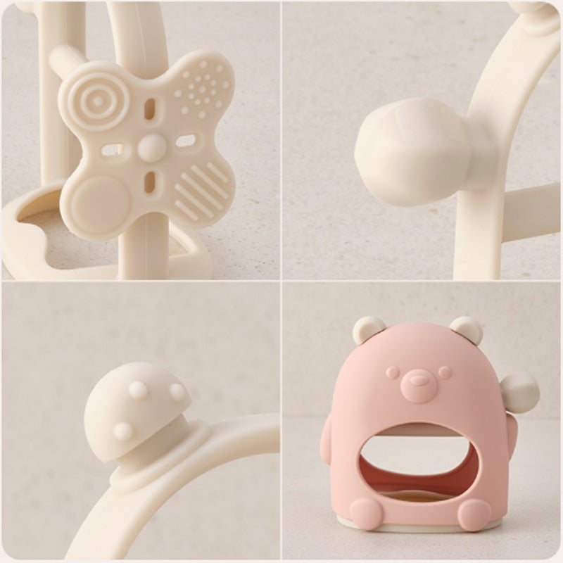 Mother-K Silicone 2 in 1 Glove Wrist Teether