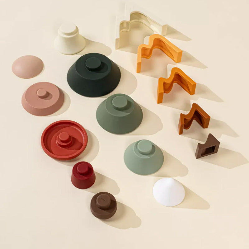 Coco Village Silicone Stackable Forest Set (16 pcs)