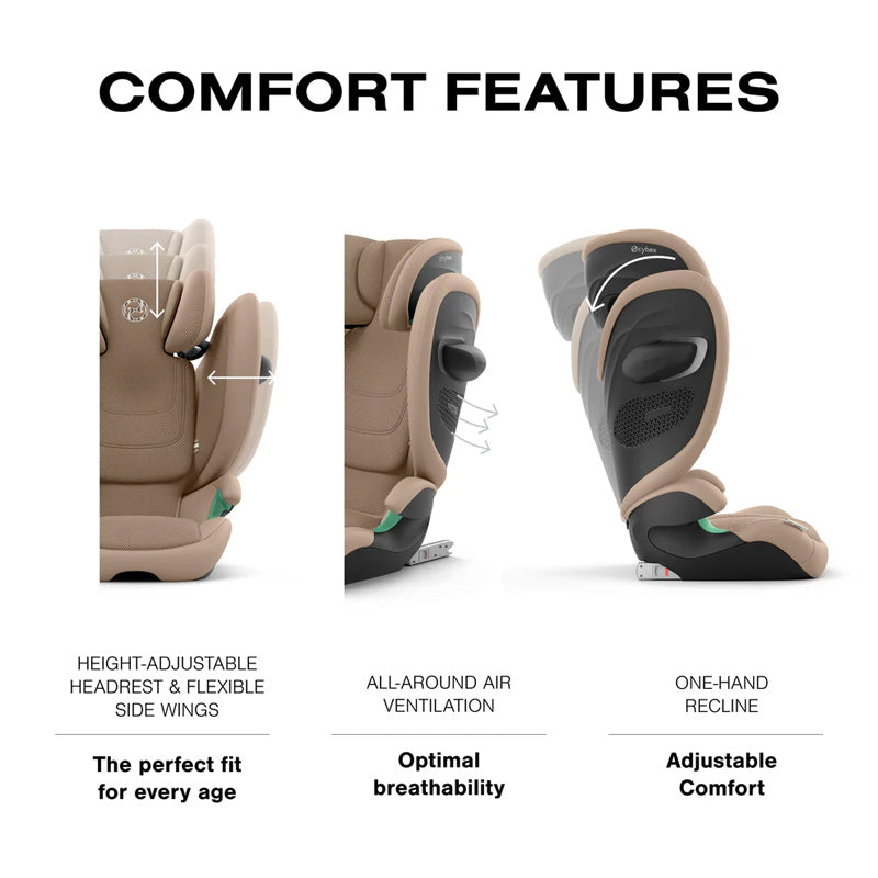 Cybex Solution G2 Folding Travel High-Back Booster Seat
